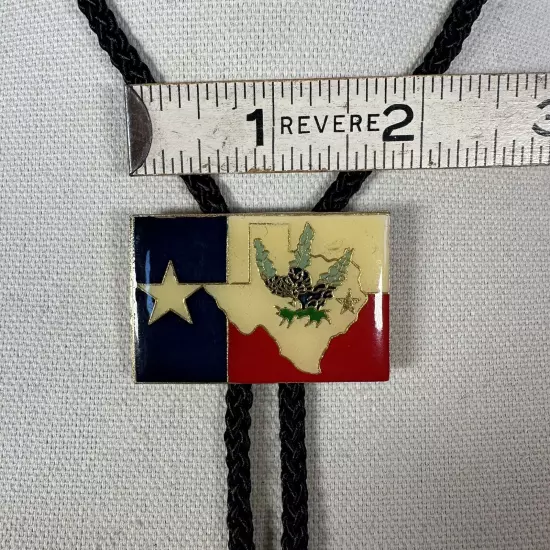 Texas Western Gold Tone Bolo Tie