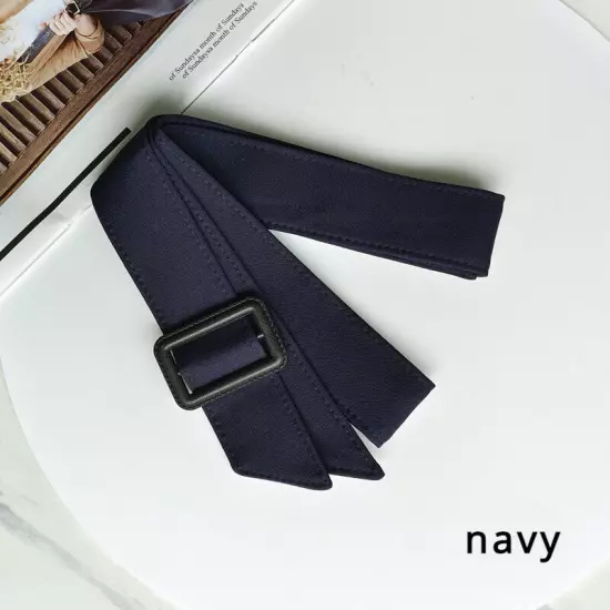 Lady Coat Waist Belt Waistband Buckle Replacement for Decorated Trench Overcoat 