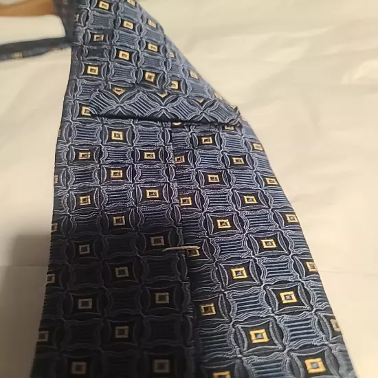 Nordstrom Blue Geometric Silk Tie