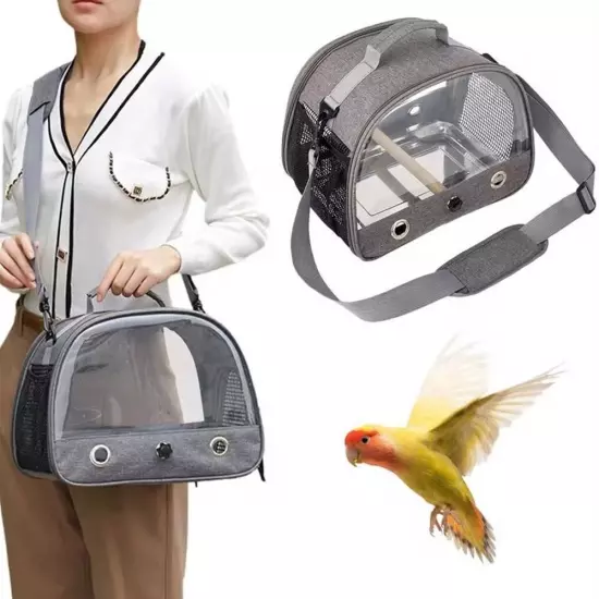 Bird Carrier Bird Cage Accessories Hamster Collapsible Bag Pet Carrier Bag