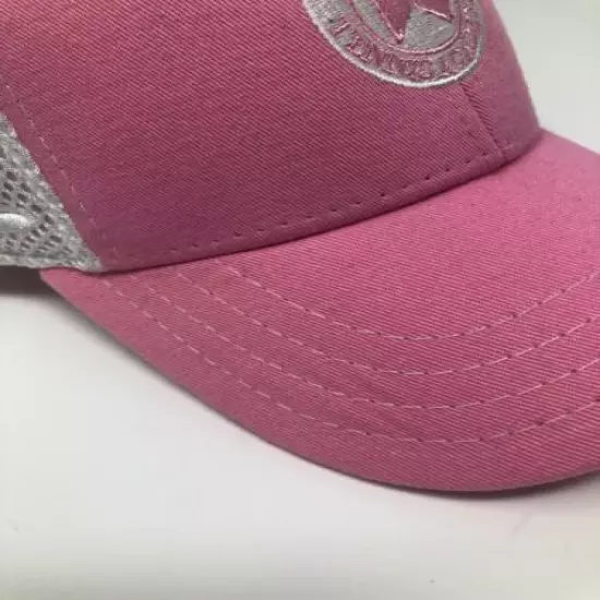 THE RIVIERA TENNIS ACADEMY Pacific Palisades Los Angeles Adjustable Pink Hat