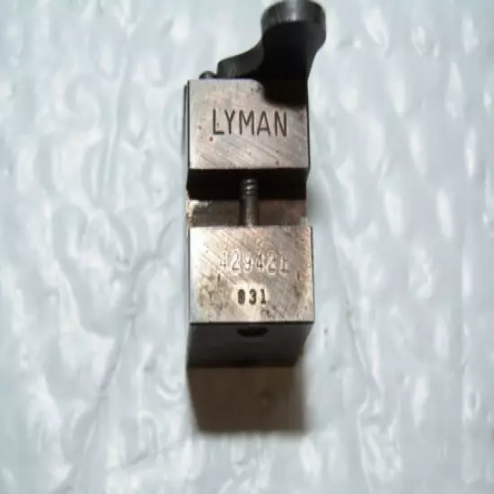 LYMAN 429421 SNGLE CAVITY MOLD 