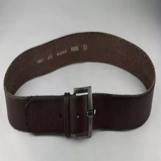 FOSSIL Men's Leather Belt Size 40 Brown mb125040040 Cargo Brown