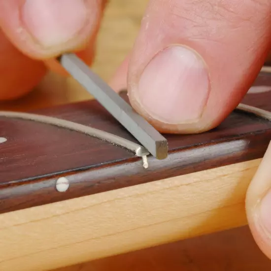 StewMac Fret End Dressing File - Professional Luthier Tool - Fix Sharp Guitar...