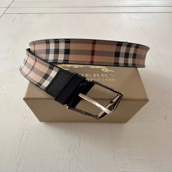 Burberry Belt Men - Size 36 | 100% Authentic