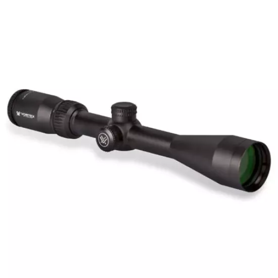 VORTEX Crossfire II 4-12x44 Riflescope with Hunter Scope Rings & Cleaning Cloth