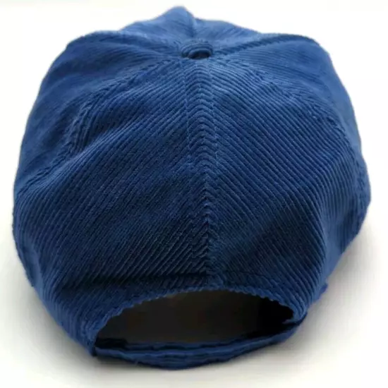 ALAMEDA MUNICIPAL POWER AMP hat vintage corduroy blue adjustable cotton cap