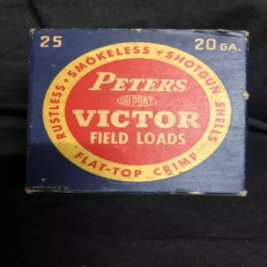 Peters Victor Feild Loads 20 Gauge