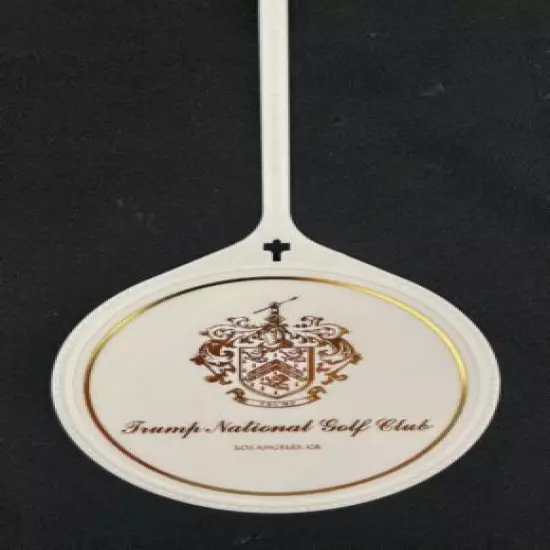 Trump National Golf Club Los Angeles California Hanging Bag Tag BRAND NEW!