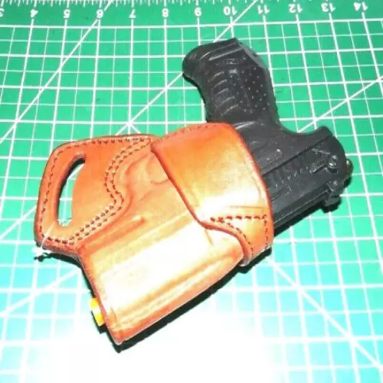 Tagua MBH-1032 AMBI Brown Leather SOB Holster for Walther P22 3.4"