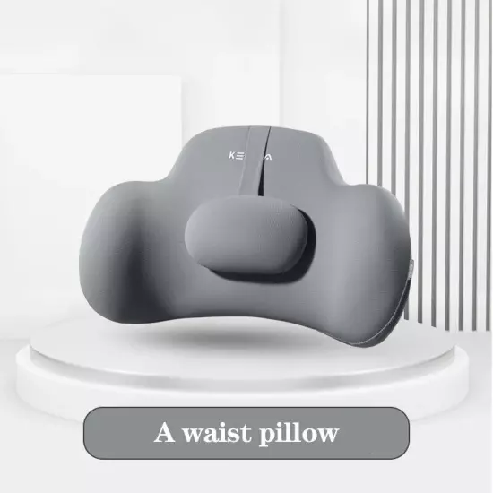 Car Headrest Neck Pillow Waist Pillow Car Seat Back Cushion Lumbar Universal