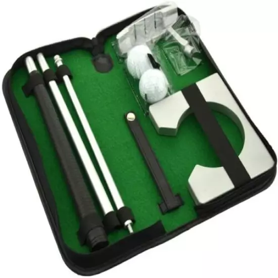 Golf Practice Putting Putter / Balls Set Indoor Office Home Practice Gift 