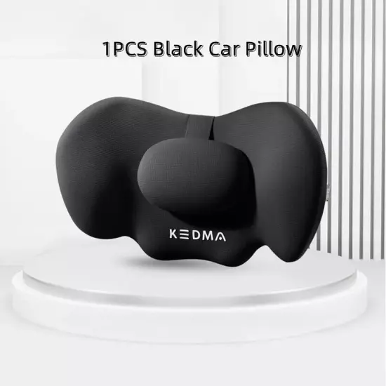 Car Headrest Neck Pillow Waist Pillow Car Seat Back Cushion Lumbar Universal