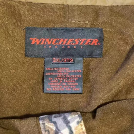 Winchester Camo Pants Mossy Oak Hydro Tech Pants 3XL