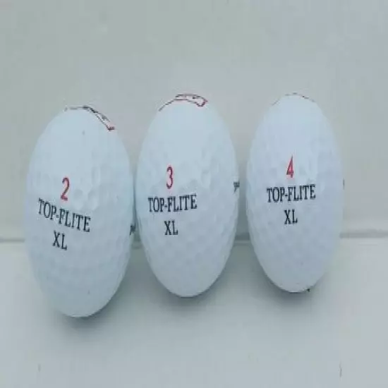 TOP-FLITE XL Keebler Golf Balls - Extra Long Distance - 3 Pack 6 Balls