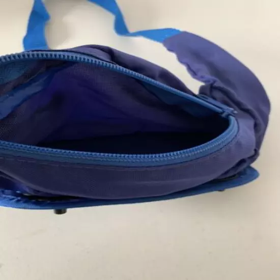 Gani Sport Fanny Pack Blue Adjustable Strap Lightweight Sport Vintage