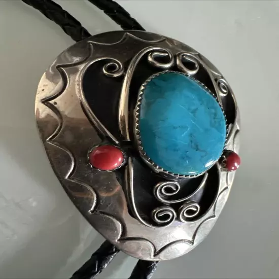 Vintage Native American style Bolo Tie