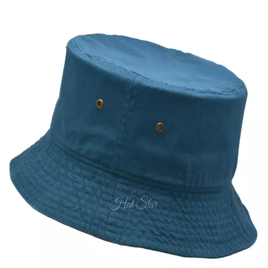 Bucket Hat Boonie Visor Hunting Fishing Outdoor Summer Cap Unisex 100% Cotton