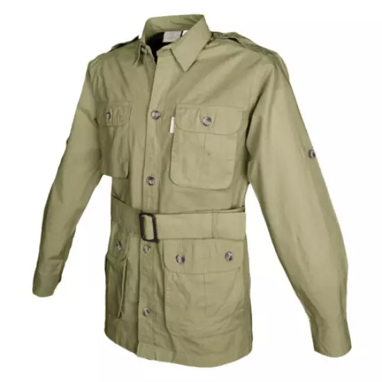 TAG SAFARI Mens Safari Khaki Jacket (MJ-083-P867-K)