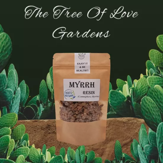 Myrrh Resin | Potent | Grade A ++ | Commiphora Myrrha