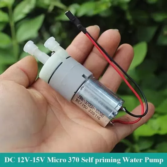 DC 12V-15V Micro Mini 370 Diaphragm Pump Self-priming Suction Water Pump