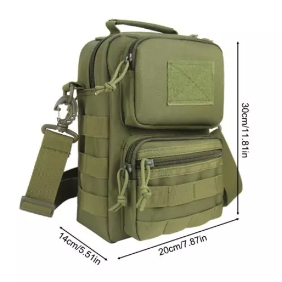 Tactical Molle Pouch Men's Shoulder Bag Waist Belt Bag Phone Accessories Storage