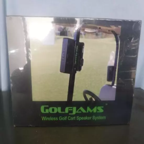 GOLFJAMS WIRELESS GOLF CART SPEAKER SYSTEM 