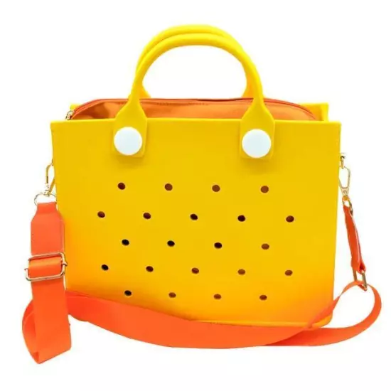 New Fashion Waterproof Beach Bag Women Cross-body Tote Bag Bogg Bag