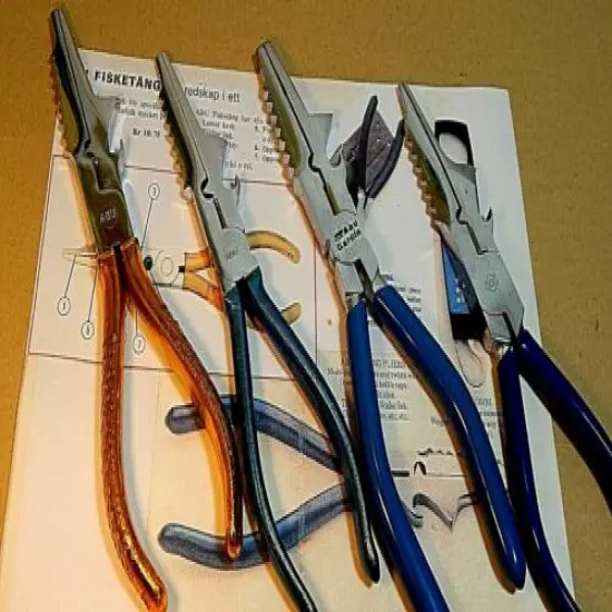 Private Collection 60-90's ABU Fishing Pliers(3 ABU+1 OEM)-unused/Xclnt++ to NM