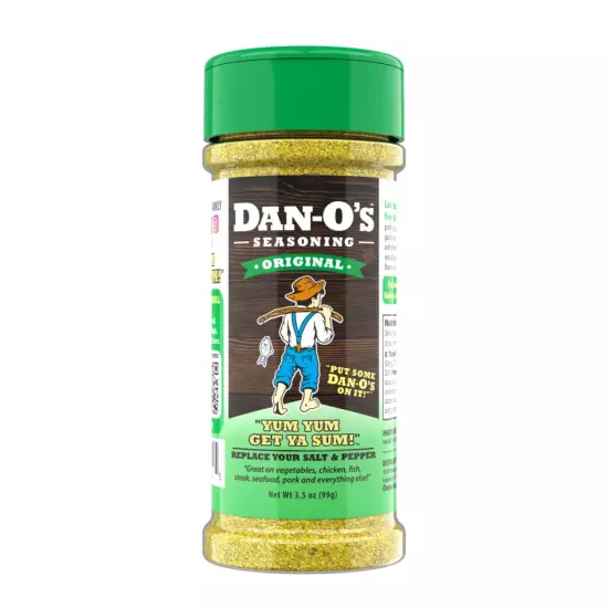 Dan-O's Seasoning Original Crunchy Preem-O SEA-soning Spicy Tac-O - 6 Pack