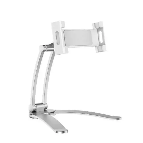 Kitchen Tablet Stand Wall Desk Tablet Mount Stand Fit For 5-10.5 inch Width Tabl