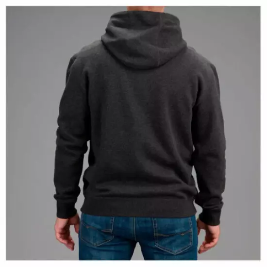 VORTEX Men's Core Logo Comfort Charcoal Hoodie (220-57-CHR)