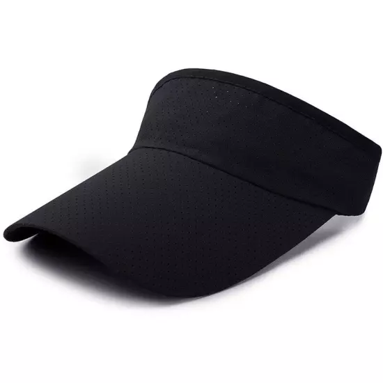 Sun Visor Adjustable Sports Hat Tennis Golf Headband Cap Women Men Visor