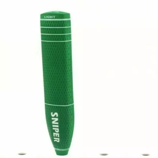 Golf Grip Rubber Club Flat 2 Thumb Putter 4 Colors Standard Size Men and Women