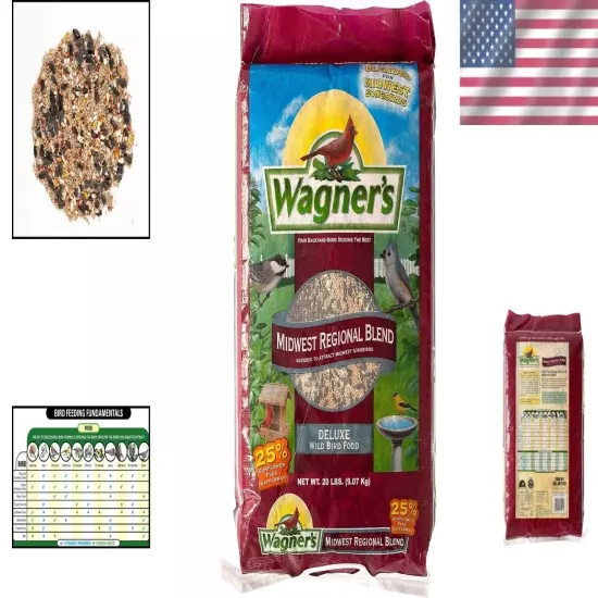 All Life Stages 20 lb Midwest Wild Bird Food - Feed Your Backyard Birds Right