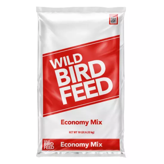 Economy Mix Wild Bird Feed, Dry, 1 Count Per Pack, 10 lb. Bag