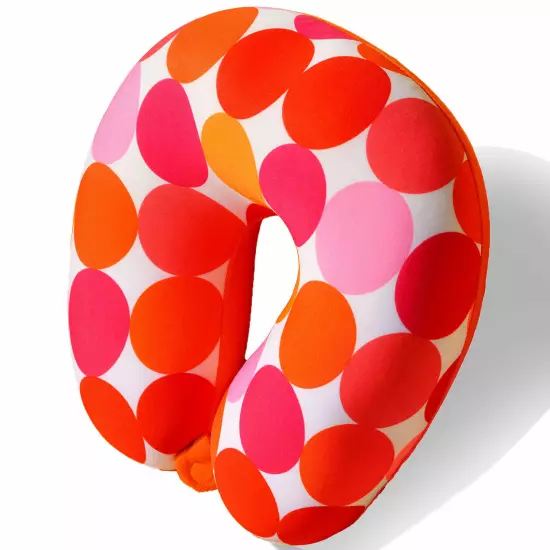 Colorful U Shaped Travel Pillow Neck Support Head Rest Airplane Sleep Cushion