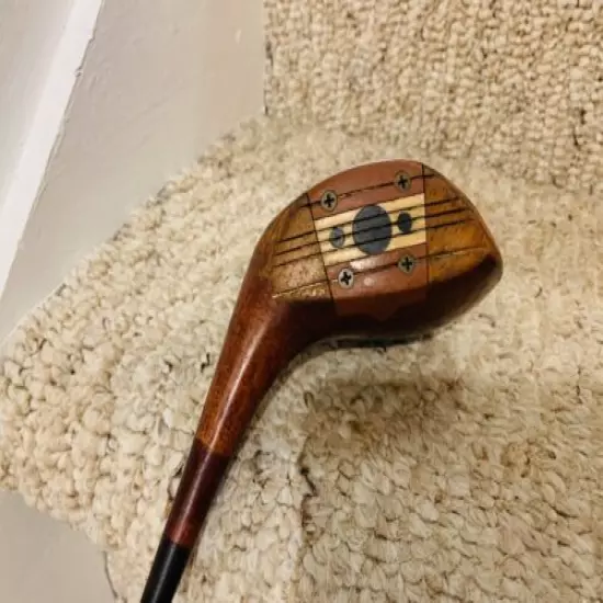 MacGregor Tourney TP1W Velocitized 2 Wood, Mac Steel Shaft- Persimmon, RARE!!