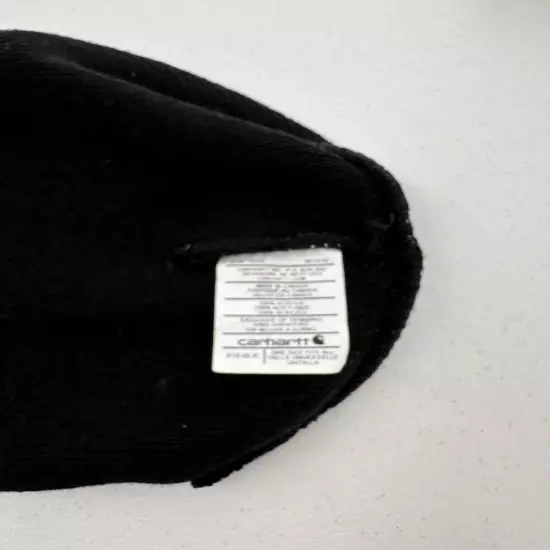 Carhartt Knit Cuffed Beanie One Size Black Winter Hat Cap Men’s Outdoor 2022