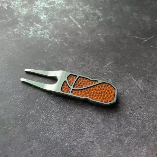 Kraken Golf Air Kraken 1 Golf Divot Tool - Sold Out - XX of 50 Leather Inlay