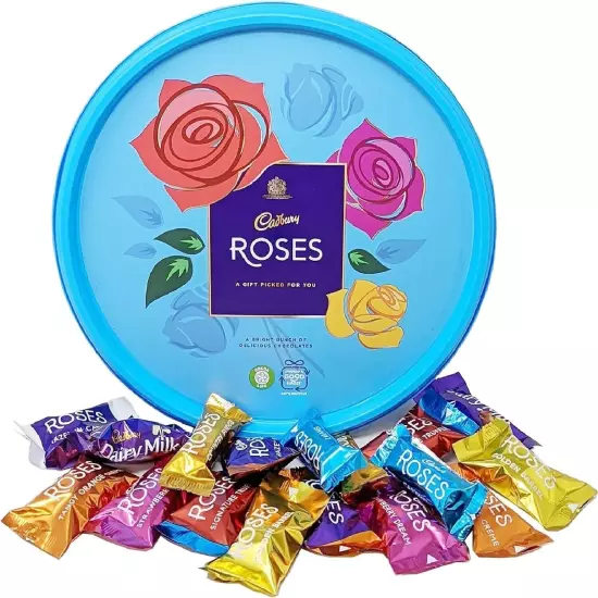 Cadbury Roses Chocolates Tin Celebrations, Chocolates 600g