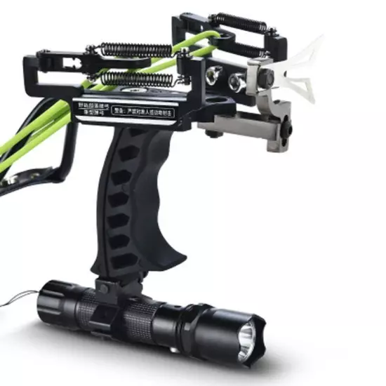 Laser Slingshot Hunting Fishing Bow Powerful Slingshot for Shooting Crossbow Bow