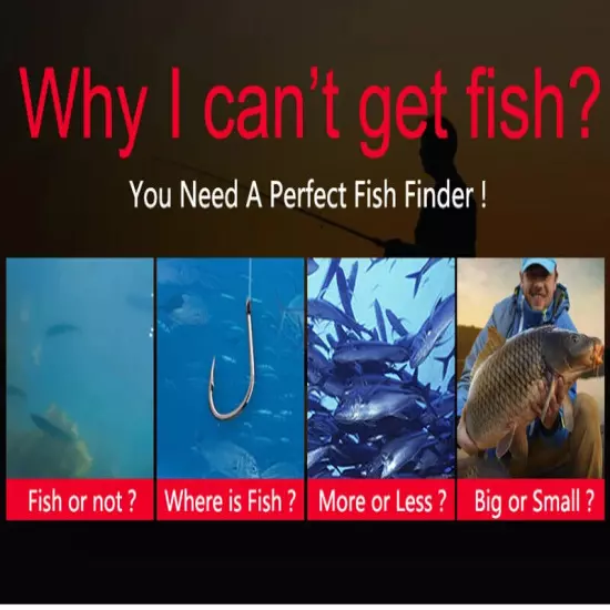 Smart Phone Fish Finder Sonar Fish Finder Bluetooth Intelligent Visual Fishing