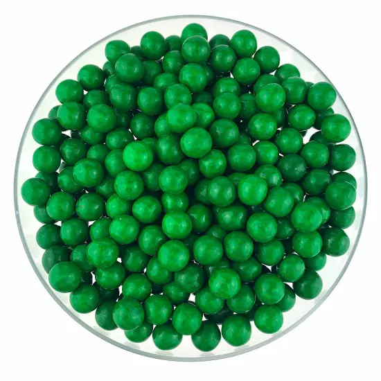 Candy Dark Green Sixlets 2 Lb Bag for Parties, Weddings, Birthdays