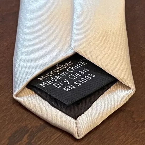 J. Ferrar Tan 100% Microfiber Men’s Neck Tie Made In China