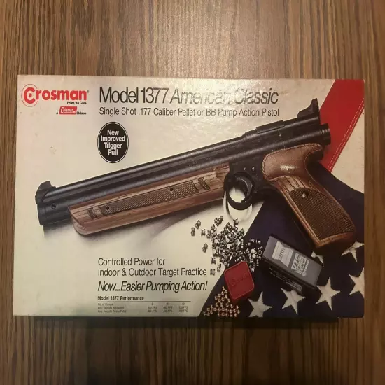 Vintage Crosman 1377 177 Cal Pump Pistol