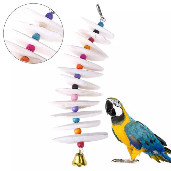 Cuttlefish Bone Bird Toys Parrots Budgie Pets Perch Parakeet Cage Suppli BH H5