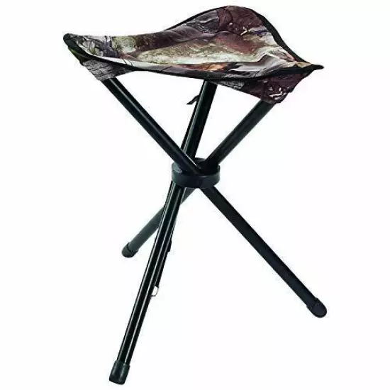 Allen Company Camouflage Three Leg Folding Hunting Stool - Strong Steel Legs ...