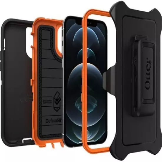 For iPhone 16 15 14 13 12 11 Pro X XR Max Shockproof Hard Case+Screen Protector