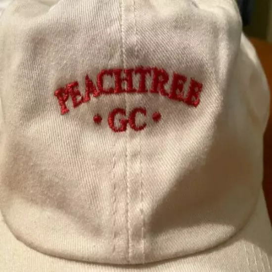 Peachtree Golf Club hat White American Needle FREE SHIPPING cap